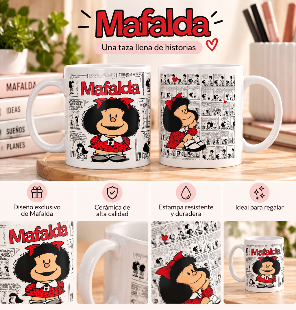 Taza personalizada Mafalda