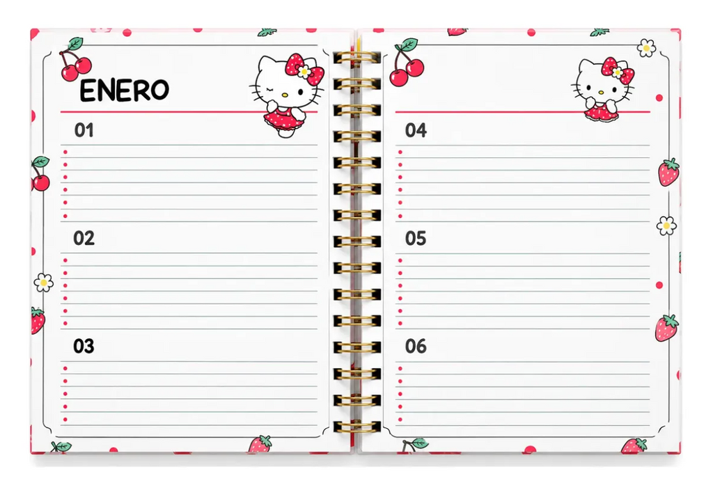 Agenda Hello Kitty 2027