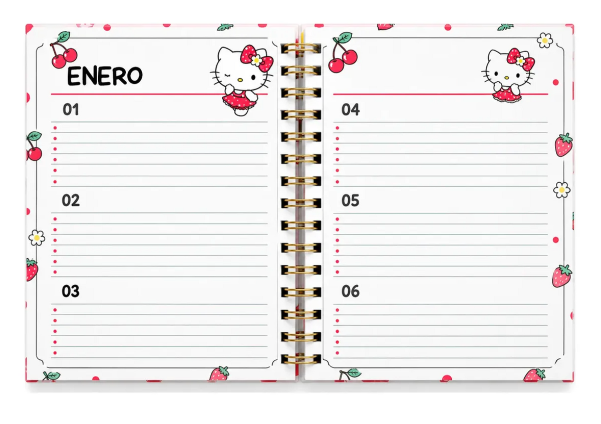 Agenda Hello Kitty 2027