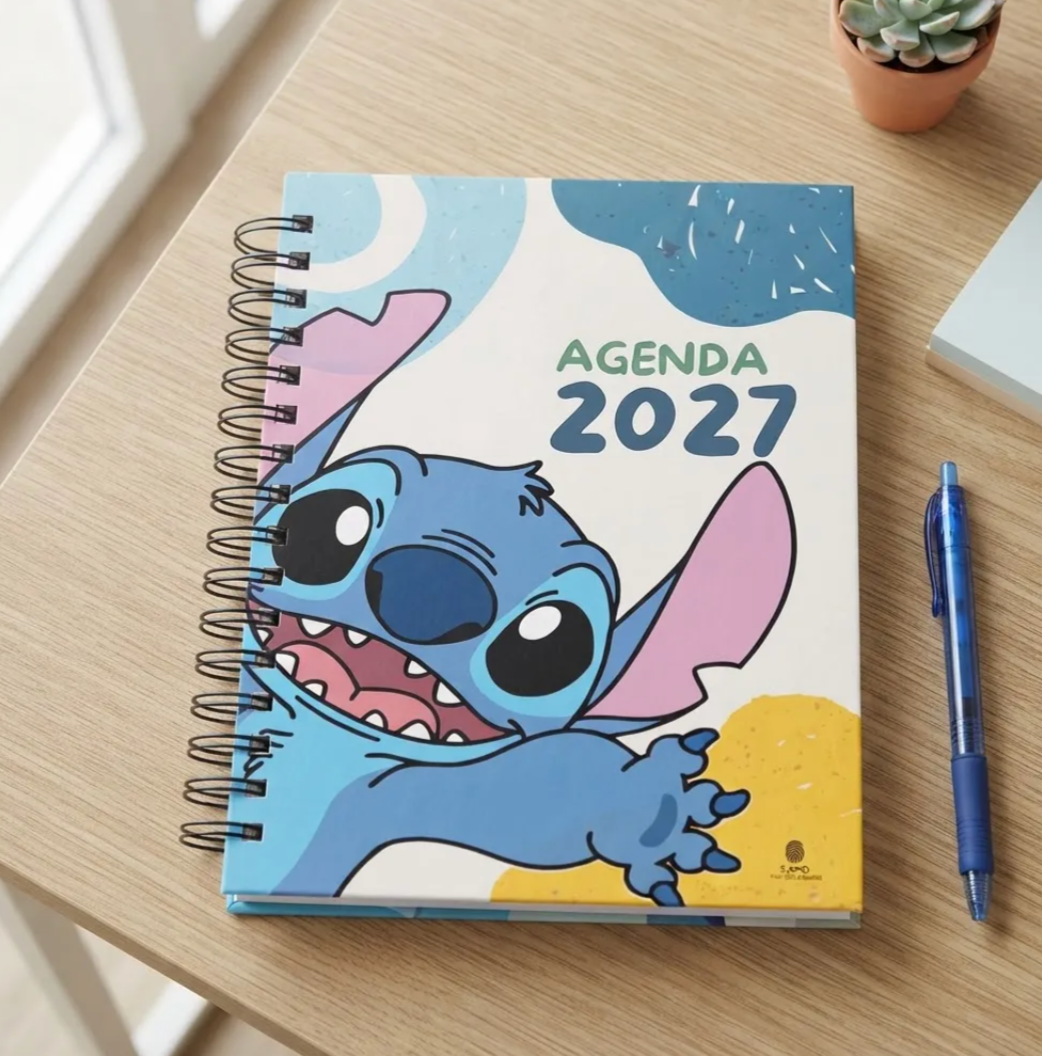 Agenda Stitch Personalizada 2027