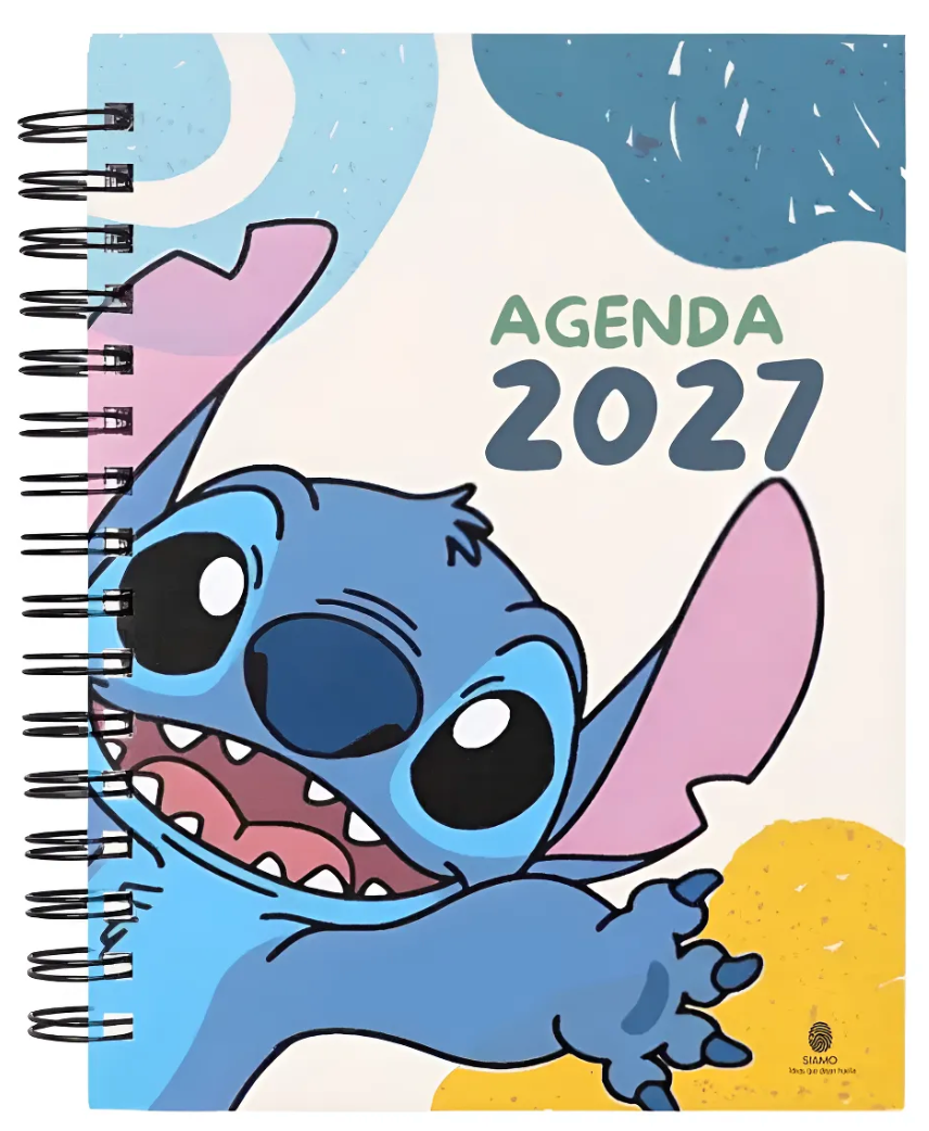 Agenda Stitch Personalizada 2027