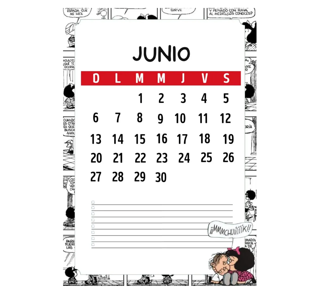 Agenda Mafalda 2027