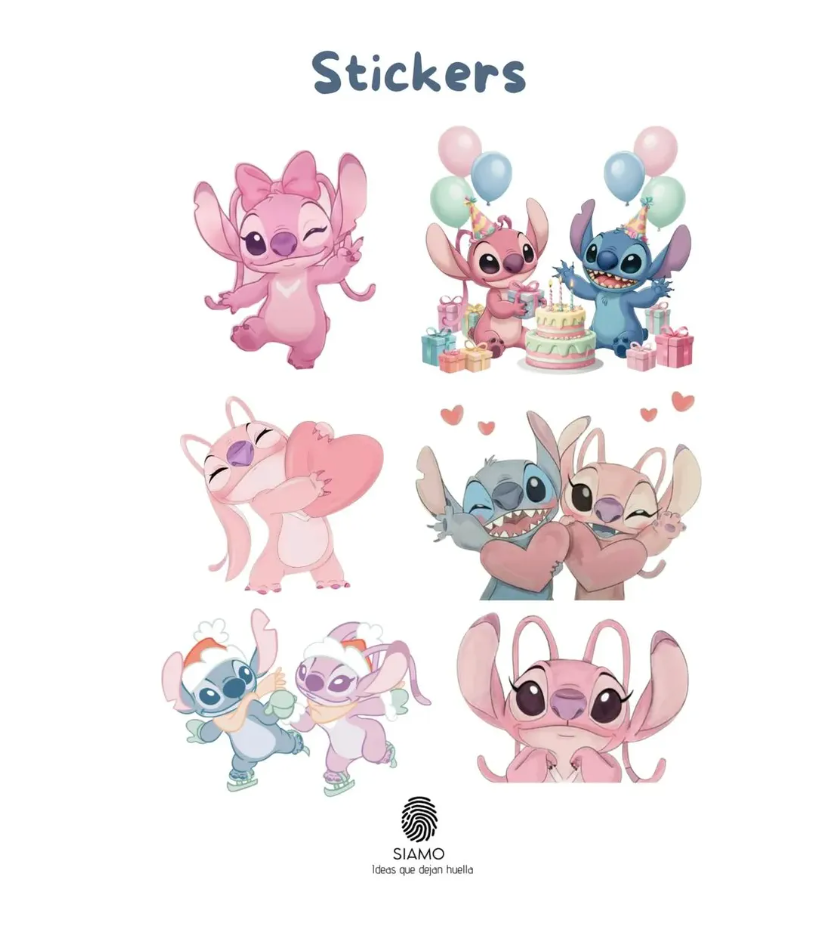 Agenda 2027 Stitch Angel Rosada