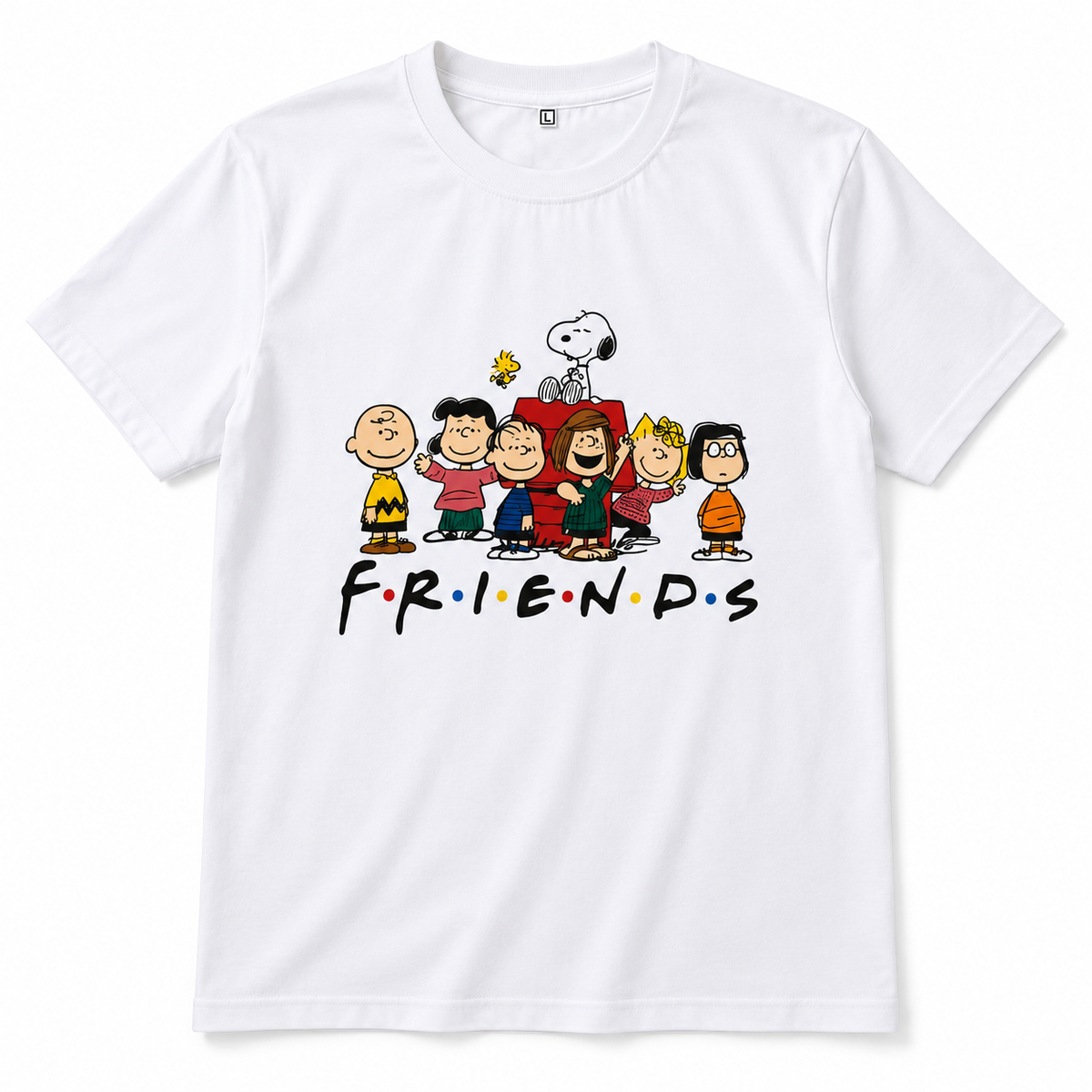 Polo Estampado Snoopy Peanuts Friends Unisex S, M, L, Xl