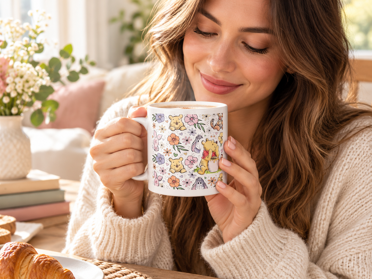 Taza personalizada Winnie Pooh