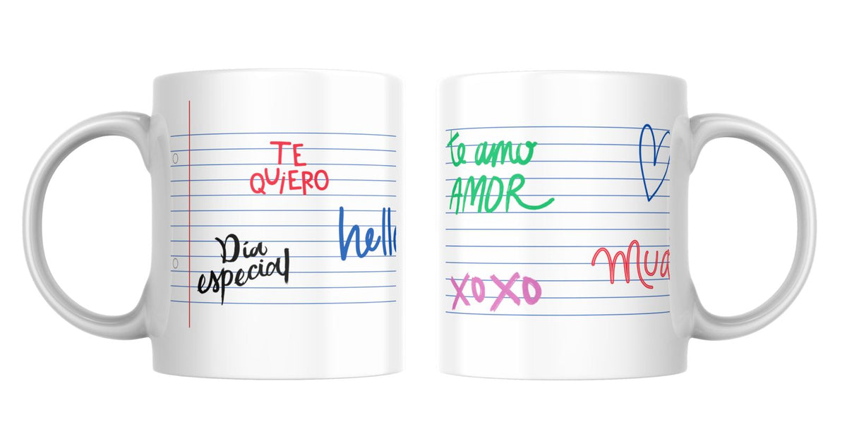 Taza Mensajera Personalizada Escribe Borra Y Vuelve A Crear